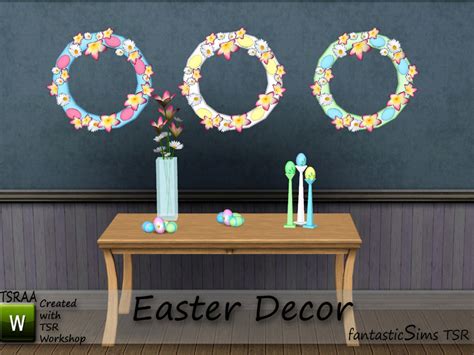The Sims Resource Easter Decor Set