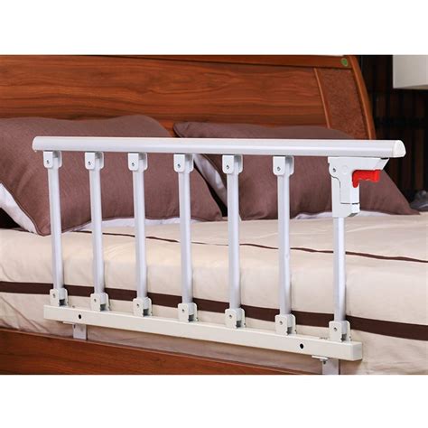 Buy Foldable Bed Rail Safety Side Guard For Elderly Adults Assist Handle Handicap Bed Railing