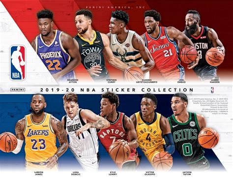 Rookies, appearing on their first traditionally packaged nba cards. 2019/20 Panini NBA Basketball Sticker Collection Box | DA Card World