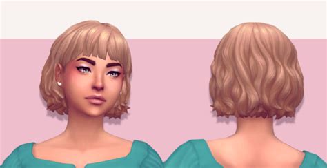 12 Divine The Sims 4 Cute Maxis Match Hairstyles Cc