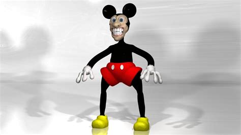 I Attempted A 3d Render Of Mickey Mouse I Think I Nailed It