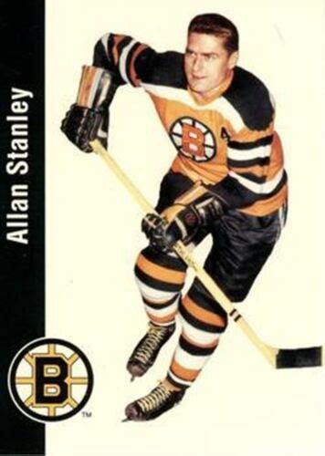 20 Allan Stanley Boston Bruins 1994 Parkhurst Missing Link 1956 57