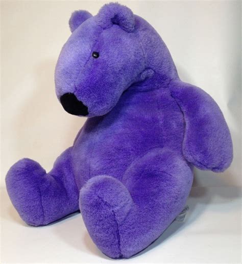 Ikea Plush Purple Polar Bear Ultra Rare Soft Teddy Stuffed Animal Toy