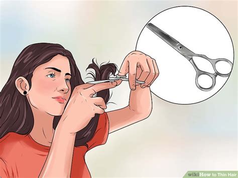 Below, find 12 hair hacks to help make your thin hair look thicker. 3 Ways to Thin Hair - wikiHow