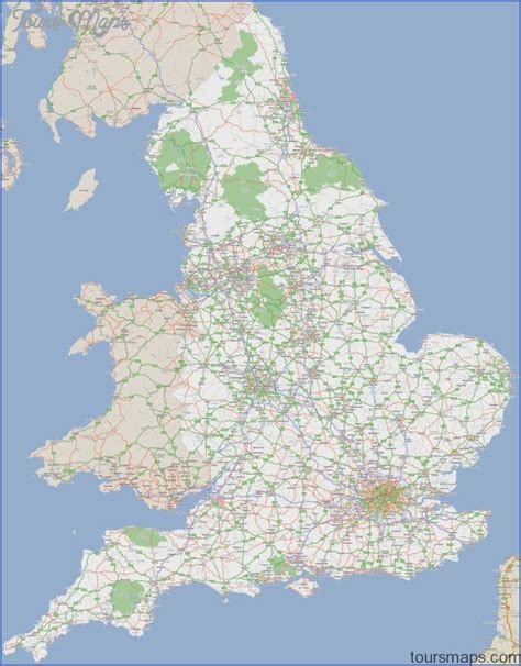 Map Of Southern England With Towns And Villages Coastal Map World