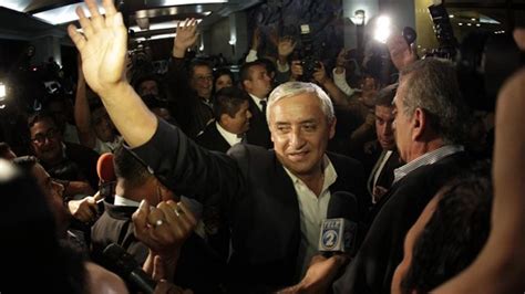 pérez molina nuevo presidente de guatemala