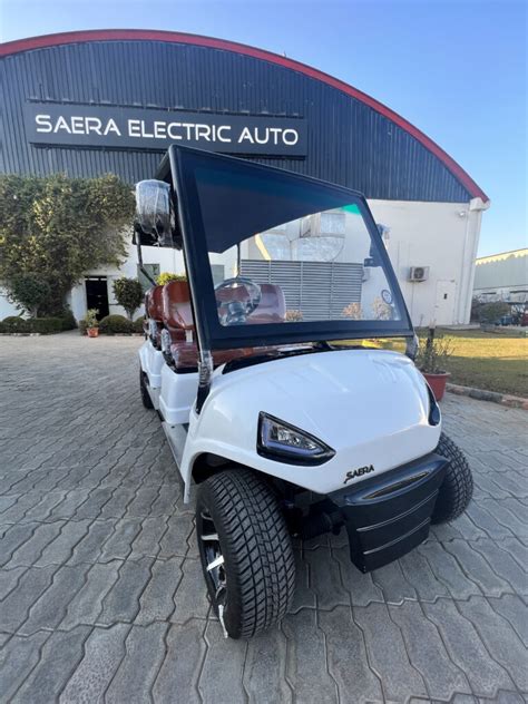 Saera Electric Auto Unveils Exclusive Electric Golf Cart In The Indian