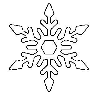 You can use these patterns, stencils, templates, models, and shapes as a guide to make other objects or to transfer designs. Free Printable Snowflake Templates - Large & Small Stencil ...