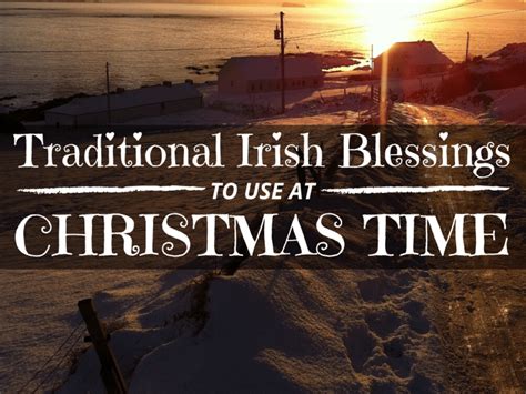 Irish blessings and songs to ensure you have a warm christmas. Irish Christmas Meal Blessing : Irish Mammy Made Christmas ...