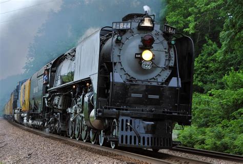 Famous Historic Steam Engines Pass Through Carbon County
