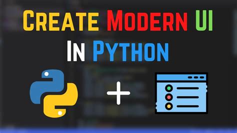 How To Create Modern Gui In Python Python Eel Tutorial Youtube