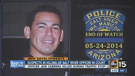 Suspect In Killing Of Salt River Officer In Court Youtube