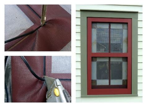 Have A Ripped Or Torn Window Screen This Step By Step Diy Tutorial