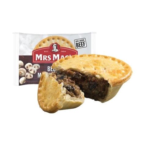 Mrs Macs Beef Mushroom Pie Packets