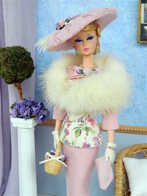 Rose Fashion For Silkstone Barbie By Joby Originals Barbie Fashion Vintage Barbie Dolls