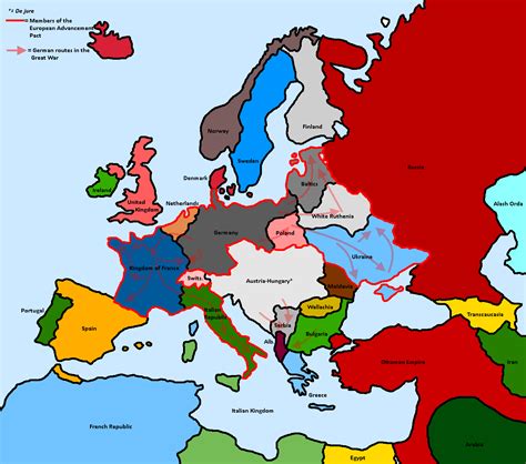 What If Germany Won Wwi Map Number 2806 Imaginarymaps