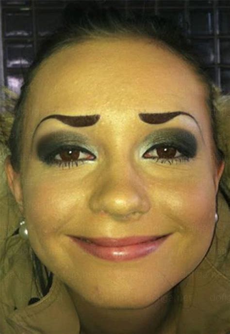 The most funny eyebrows from the entire world (you can send your favorite brows to message). Her eyebrows are so wavy they remind me of a little roller ...
