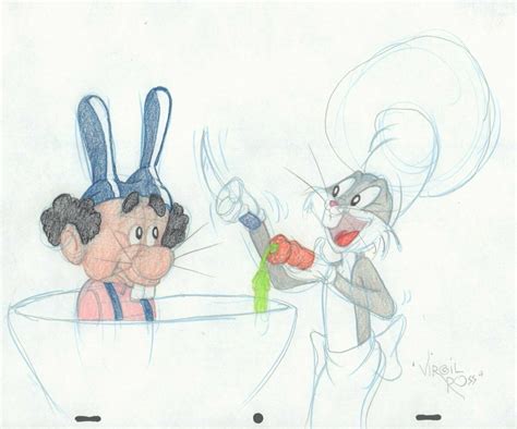 Bugs Bunny Rabbit Stew Looney Tunes Color Art Commission By Virgil Ross