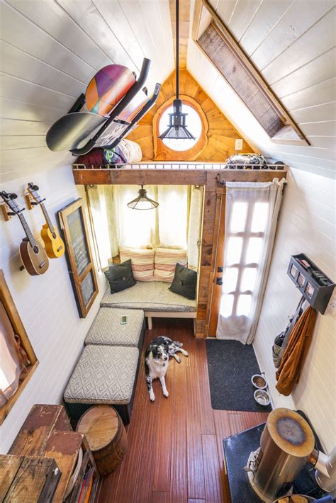 View a video of the interior and learn more about jewel's tiny house plans here! Our Tiny House Interior Photos