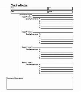 Outline Template 11 Download Free Documents In Pdf