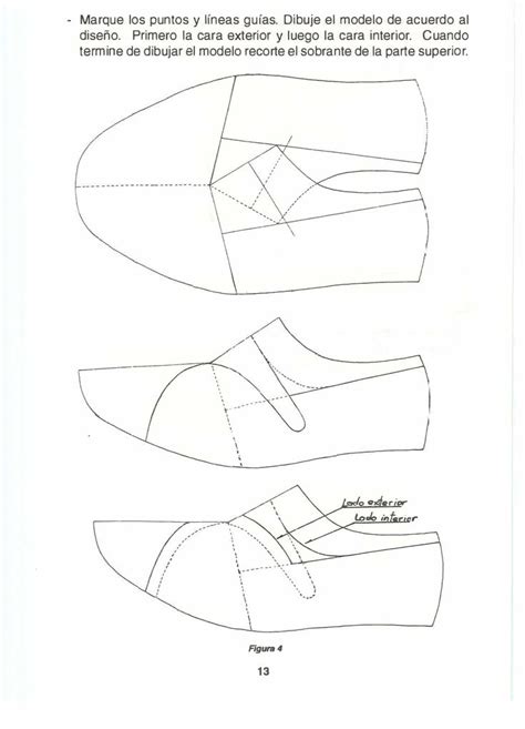 Patronaje De Calzado Pattern Shoes Design Diseños De Zapatos