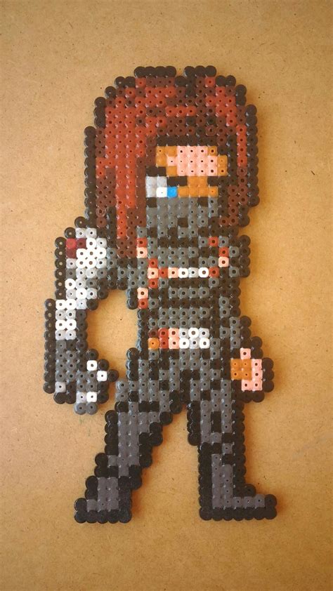 Soldado De Invierno Vengadores Perler Beads Hama Beads Design