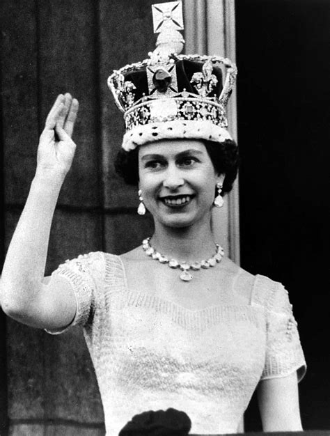 She was not the first english royal. Queen Elizabeth II's Coronation facts