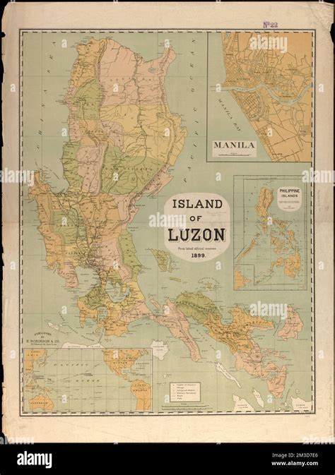 Island Of Luzon From The Latest Official Sources Luzon Philippines Maps Norman B Leventhal