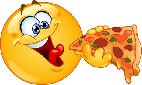 Pizza Eating Emoji Decal