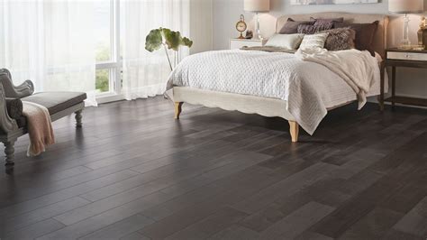 Maple Engineered Dark Gray Bedroom Flooring Engineered Hardwood