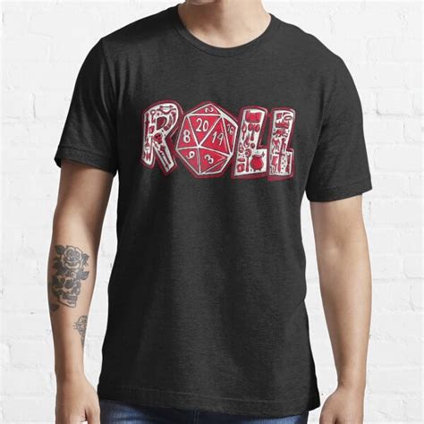 Dnd Roll T Shirt For Sale By Worldofteesusa Redbubble Dnd T Shirts Dungeon T Shirts