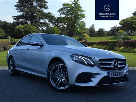 2018 Mercedes Benz E Class E 220 D 4matic Amg Line Premium Diesel Silver Automat In Chelmsford