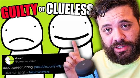 GUILTY Or CLUELESS Dream Admits He Cheated The Minecraft Speedrun Minecraft Videos