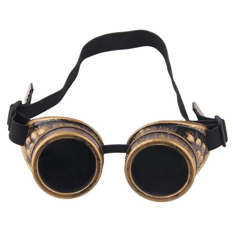 Cyber Goggles Steampunk Glasses Vintage Retro Welding Punk Gothic