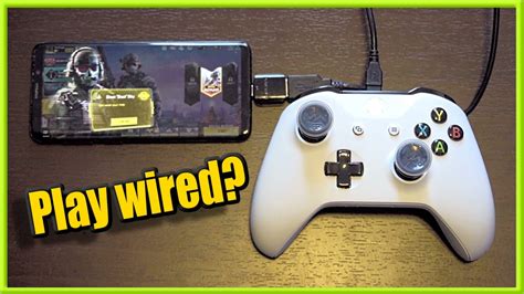 Can You Connect Xbox One Controller Wired To Android Phone To Play