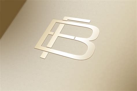Bf Monogram Fb Monogram Monogram Monogram Logo Business Card Design