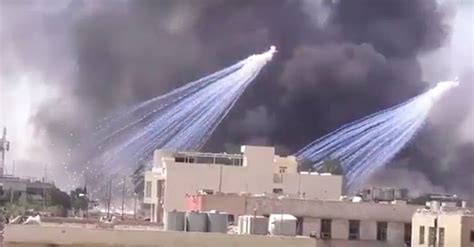 Video Shows Iraqi Forces Fired White Phosphorus Into Mosul