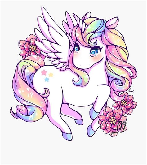 With my gauge of 4 sc x 4 sc = 1 using an h hook, the finished… #unicorn #rainbow #rainbowunicorn #kawaii #cute - Kawaii ...