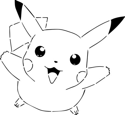 Pikachu Stencil For Airbrushing T Shirts Etsy