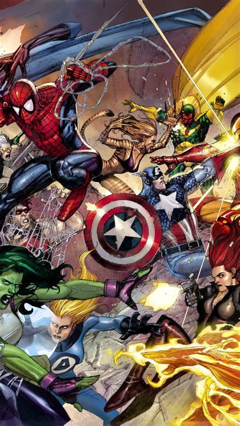 Unduh 56 Marvel Heroes Iphone Wallpaper Terbaru Postsid