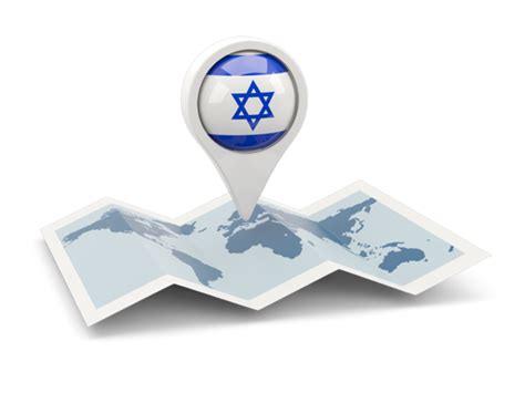 Polish your personal project or design with these israel flag transparent png images, make it even more personalized and more attractive. Round pin with map. Illustration of flag of Israel