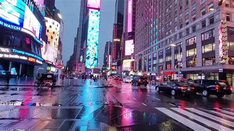 New York Manhattan Times Square Live Youtube