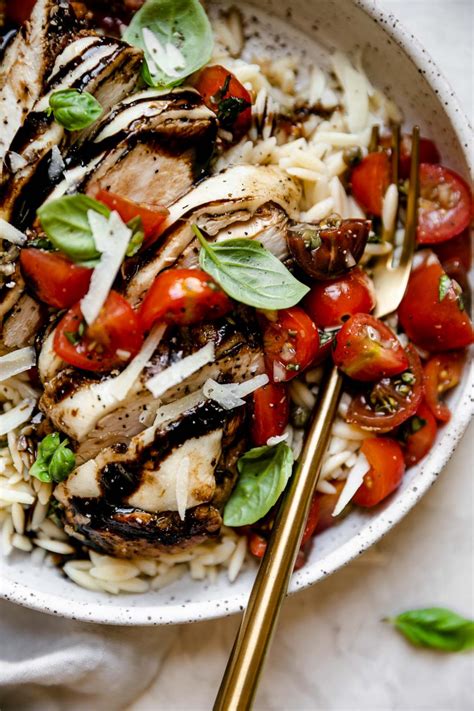 grilled bruschetta chicken plays well with butter