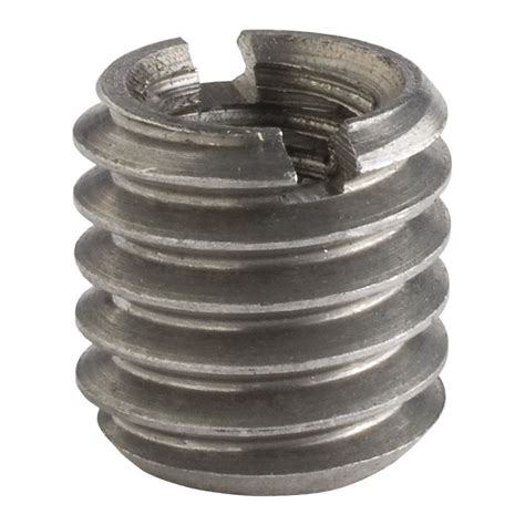 8 32 Threaded Inserts 8 Per Pack Rugged Steel Construction By