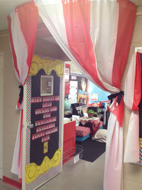 Decorate both indoors and outdoors with our circus party. Circus classroom | Circus theme classroom, Circus ...