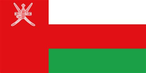 Buy Oman National Flag Online Printed And Sewn Flags 13 Sizes