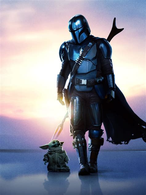 1536x2048 The Mandalorian And The Child 1536x2048 Resolution Wallpaper