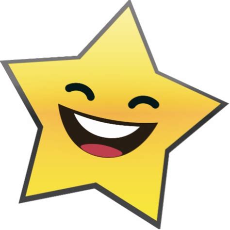 Smiling Star Clip Art Clipart Best