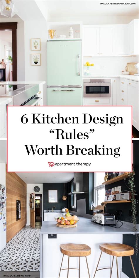 6 Kitchen Rules You Can Break Right Now According To An Interior