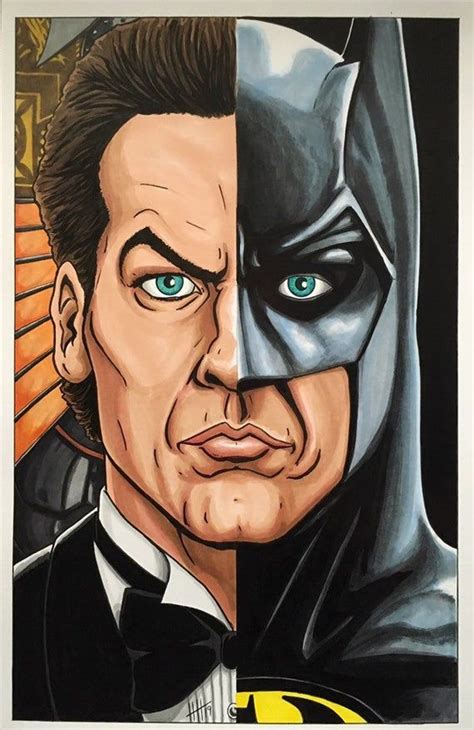 Batman Canvas Art Batman Painting Batman Artwork Batman Comic Art
